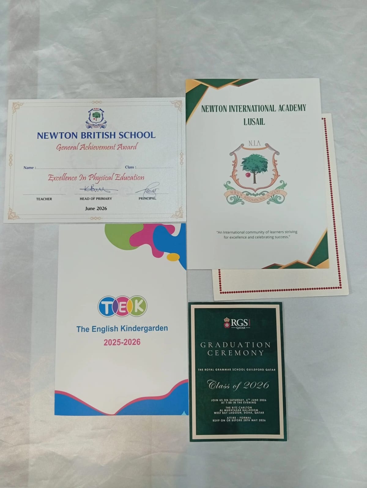 Official Custom Certificates & Award Printing in Doha, Qatar — Mars Sign & Craft Qatar