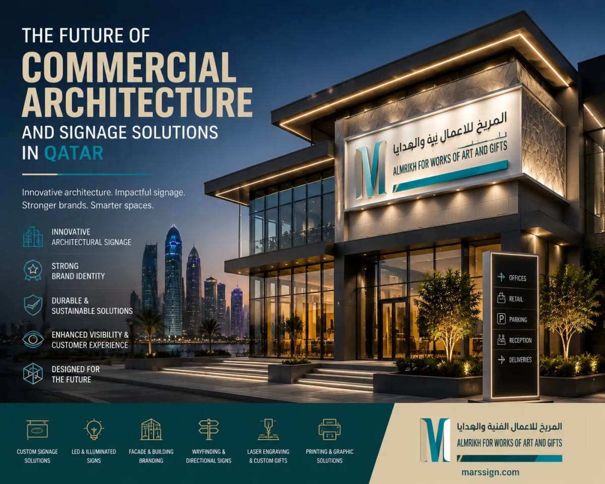 The Future of Commercial Spaces — Mars Sign & Craft Qatar