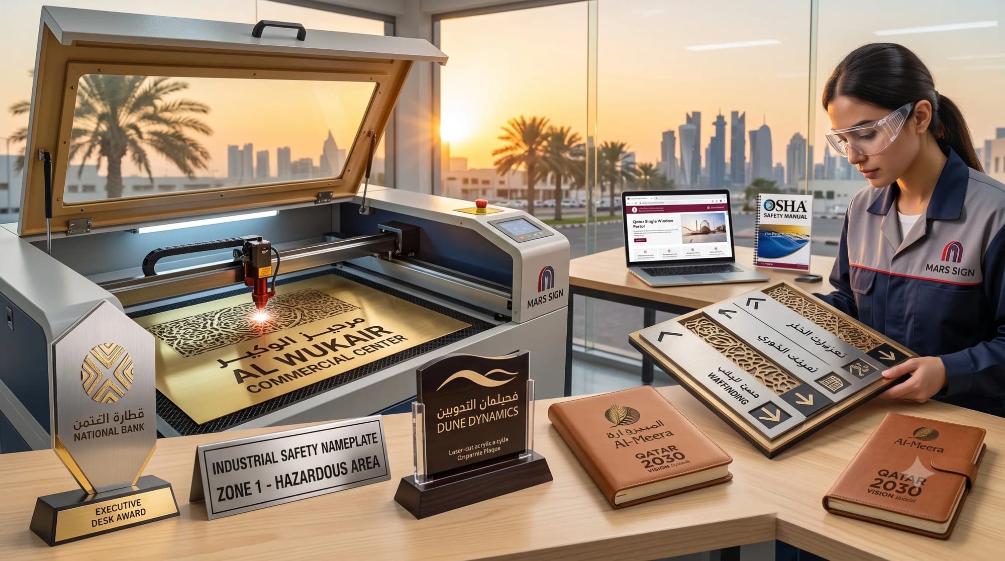 Everything You Need to Know About Laser Engraving in Qatar — Mars Sign & Craft Qatar